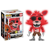 POP! Games #109: Five Nights at Freddy's - Foxy the Pirate (Glows in the Dark) (Toys R Us Exclusive) (Funko POP!) Figure and Box w/ Protector