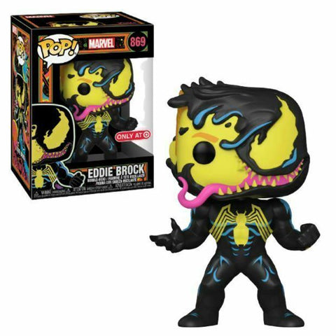 POP! Marvel #869: Venom - Eddie Brock (Target Exclusive) (Funko POP! Bobble-Head) Figure and Box w/ Protector