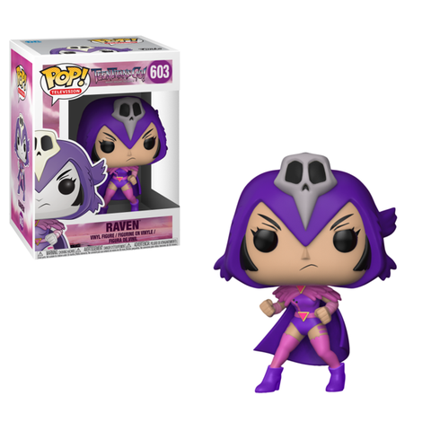 POP! Television #603: Teen Titans Go! Night Begins To Shine - Raven (Funko POP!) Figure and Box w/ Protector