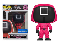 POP! Television #1231: Squid Game - Masked Manger (Wal-Mart Exclusive) (Funko POP!) Figure and Box w/ Protector