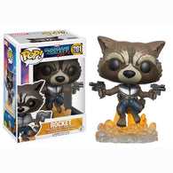 POP! Marvel #201: Guardians of the Galaxy Vol 2 - Rocket (Funko POP! Bobble-Head) Figure and Box w/ Protector