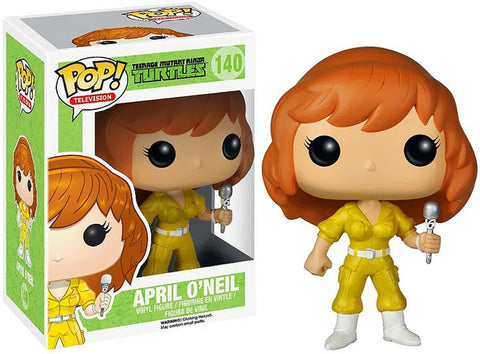 POP! Television #140: Teenage Mutant Ninja Turtles - April O' Neil (Funko POP!) Figure and Box w/ Protector