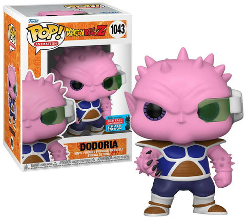POP! Animation #1043: Dragon Ball Z - Dodoria (2021 Fall Convention Limited Edition Exclusive) (Funko POP!) Figure and Box w/ Protector