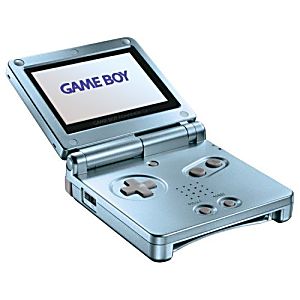 System - Pearl Blue AGS-101 (Nintendo Game Boy Advance SP) Pre-Owned
