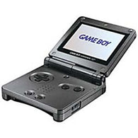 BROKEN: System ONLY - Graphite Black AGS-101 (Nintendo Game Boy Advance SP) Pre-Owned (As Is/Broken/For Parts)