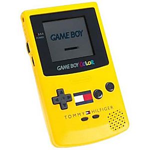 BROKEN: System ONLY - Yellow Tommy Hilfiger Edition (Nintendo Game Boy Color) Pre-Owned (As Is/Broken/For Parts)