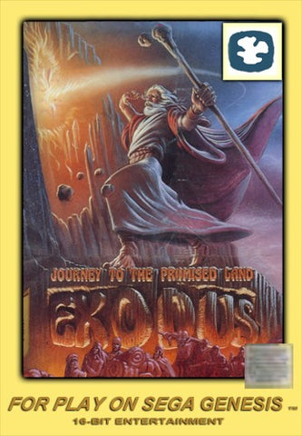 Exodus: Journey To The Promised Land (Sega Genesis) Pre-Owned: Cartridge Only