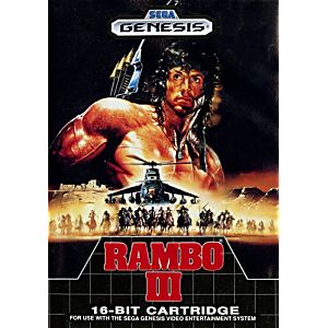Rambo III (Sega Genesis) Pre-Owned: Game and Case