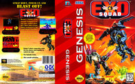 Exo Squad (Sega Genesis) Pre-Owned: Game, Manual, Poster, and Box