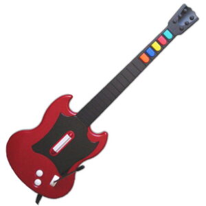 Guitar Hero SG Gibson Guitar - Wired Controller [Red] (Red Octane) (Playstation 2) Pre-Owned