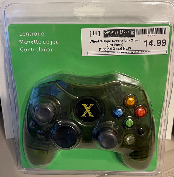 Original Xbox controller type s model outlet new sealed