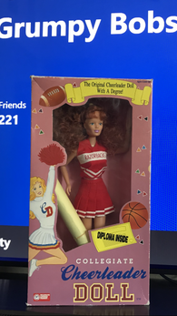 Collegiate Cheerleader Doll w/ A Degree - Razorbacks (Collectibles) Pre-Owned in Box