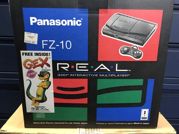 System - FZ-10 (Top Loader) (Panasonic 3DO) (System, Controller, RFU & A/V Cord, Power Cord, Manuals, Inserts, and Box) Pre-Owned