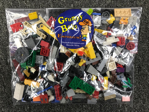 HALF POUND BAG - Assorted LEGO building pieces (ALL ASSORTED) Pre-Owned