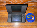 System - Red Crimson & Black (Nintendo DS Lite) Pre-Owned in Box w/ Matching Serial Number * (As Pictured)