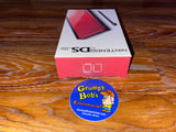 System - Red Crimson & Black (Nintendo DS Lite) (Nintendo DS Lite) Pre-Owned in Box w/ Matching Serial Number (As Pictured)