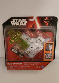Star Wars- Box Busters - Battle of Hoth & Battle of Naboo - Spin Master (NEW)