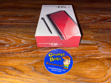 System - Red Crimson & Black (Nintendo DS Lite) (Nintendo DS Lite) Pre-Owned in Box w/ Matching Serial Number (As Pictured)