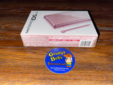 System - Metallic Rose Pink (Nintendo DS Lite) Pre-Owned in Box w/ Matching Serial Number (As Pictured)