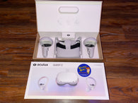 System - White 128GB Edition (Oculus Quest 2) Pre-Owned in Box (As Pictured)
