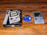 System - Silver (Nintendo GameBoy Pocket) Pre-Owned in Box (As Pictured)