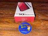 System - Red Crimson & Black (Nintendo DS Lite) Pre-Owned in Box w/ Matching Serial Number * (As Pictured)