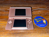 System - Metallic Rose Pink (Nintendo DS Lite) Pre-Owned in Box w/ Matching Serial Number (As Pictured)