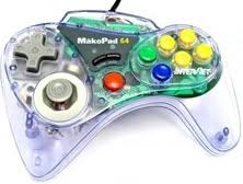 MakoPad 64 Wired Controller - Interact / Clear (Nintendo 64 Accessory) Pre-Owned