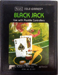 Black Jack - Sears / Tele-Games (Atari 2600) Pre-Owned: Cartridge Only