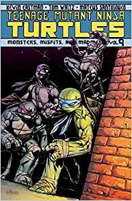 Teenage Mutant Ninja Turtles Volume 9: Monsters, Misfits, and Madmen (Graphic Novel) Pre-Owned