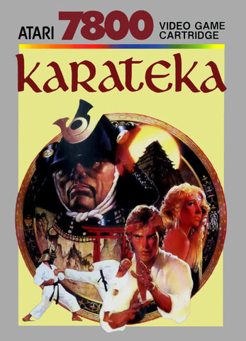 Karateka (Atari 7800) Pre-Owned: Cartridge and Reproduction Case