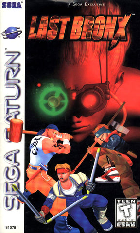 Last Bronx (Sega Saturn) Pre-Owned: Game, Manual, and Case