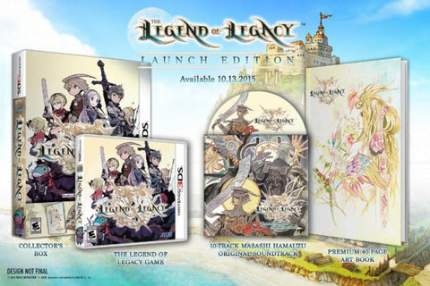 The Legend of Legacy - Launch Edition (Nintendo 3DS) NEW