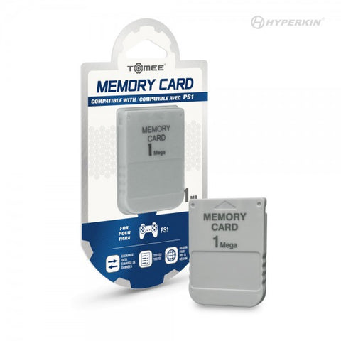 1MB Memory Card for PS1 - Tomee (NEW)