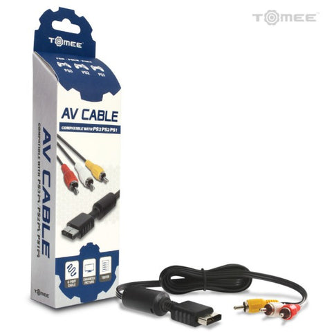 AV Cable for PS3 / PS2 / PS1 - Tomee (NEW)
