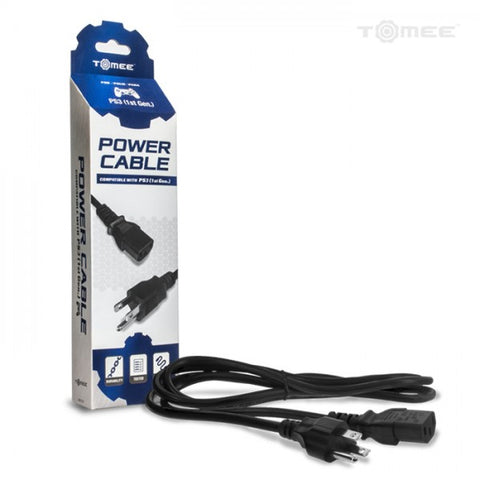 3-Prong Power Cable for PS3 / Xbox 360 / PC - Tomee (NEW)