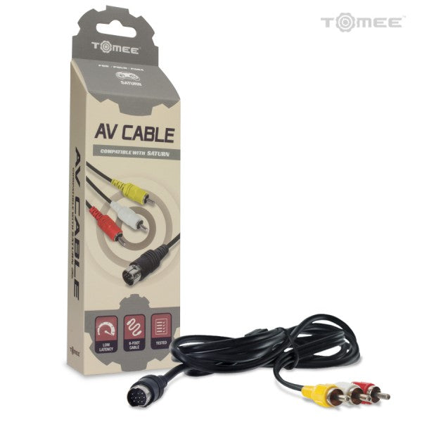AV Cable for Sega Saturn - Tomee (NEW)