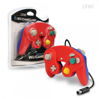 Wired Controller for Wii / GameCube (Red / Blue) - CirKa (NEW)