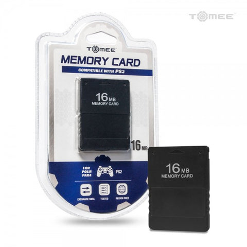 16MB Memory Card for PS2 - Tomee (NEW)