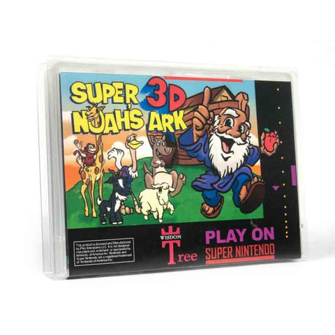 Super 3D Noah's Ark (Piko Interactive) (Wisdom Tree) (Super Nintendo) NEW