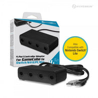 4-Port Controller Adapter for GameCube compatible with Nintendo Switch / Wii U / PC/ Mac - Hyperkin (NEW)