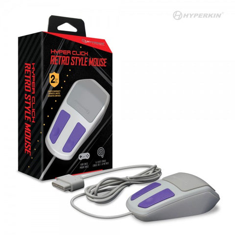 Hyper Click Retro Style Mouse for Super NES - Hyperkin (NEW)