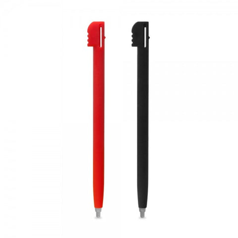 Stylus Pen Set for Nintendo DS Lite (Black / Red) (2-Pack) NEW
