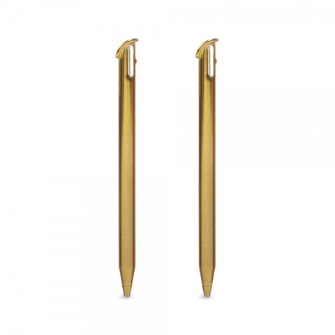 Stylus Pen Set for New Nintendo 3DS XL (Gold) (2-Pack) NEW