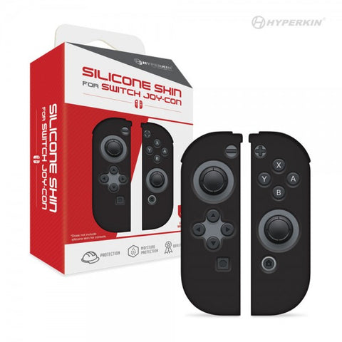 Silicone Skins for Joy-Con (Neo Black) - Hyperkin (NEW)