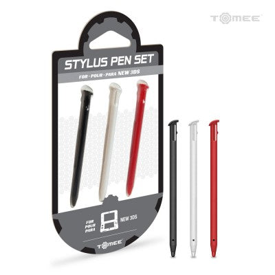 Stylus Pen Set for New Nintendo 3DS (3-Pack) - Tomee (NEW)