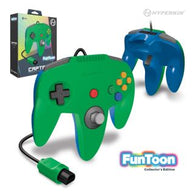 "Captain" Premium Funtoon Collectors Edition Controller for N64 (Hero Green) - Hyperkin (NEW)