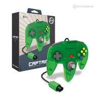 "Captain" Premium Controller for N64 (Lime Green) - Hyperkin (NEW)