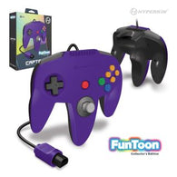 "Captain" Premium Funtoon Collectors Edition Controller for N64 (Rival Purple) - Hyperkin (NEW)