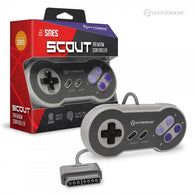 "Scout" Premium Controller for Super NES - Dark Grey - Hyperkin (NEW)
